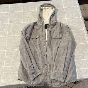 Burton hooded jacket mens large